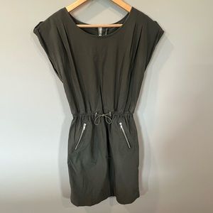 W118 By Walter Baker Women's Fitted Dress Size Small Olive Green